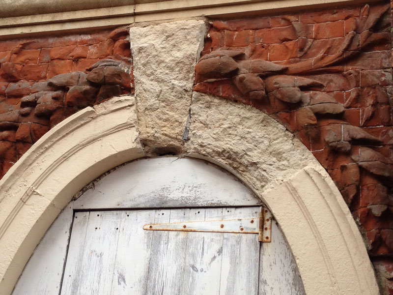 arched doorway refurbishment